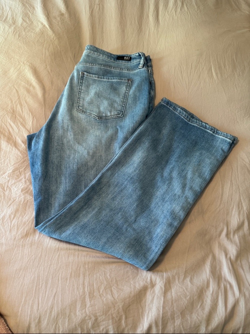 Kut from the Kloth Light Blue High-Rise Jeans